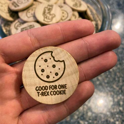 T-Rex Cookie Coin